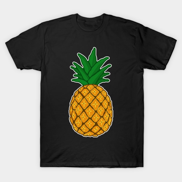 Pineapple T-Shirt by headrubble